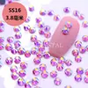 Comercio Exterior Exportación Imitación Cristal Austriaco Rosa Ab Diamantes de Imitación Base Plana para Ropa Diamantes de Imitación Hotfix para Disfraces de Danza Artística y Latina Manualidades Diamantes de Imitación 6