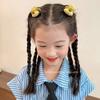 Grampo de cabelo infantil Sanrio orelhas de gato de desenho animado pequeno grampo com arranhão fofo para bebê grampo para cabelo quebrado grampo para franja de princesa acessórios de cabelo