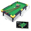 Mesa de Billar para Niños Mesa de Juego de Tamaño Interior para Niños Interacción Familiar Padre-Hijo Juguete de Billar Ocho en Uno