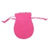 Bolsa de la Suerte de Terciopelo con Encaje y Cuentas Multicolor Bolsita para Joyería Cordón Estilo Chino Bolsa de Calabaza Anillo Pendiente Bolsita para Joyería Bolsa para Joyería