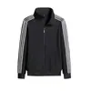 Traje Deportivo Casual de Primavera y Otoño para Hombre Cardigan con Cuello Alto Sudadera de Moda Versátil Mismo Estilo para Pareja Conjunto Holgado de Dos Piezas Moderno
