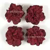 Explosiones de Comercio Exterior Color Europeo Borde Quemado Simulado Cabeza de Flor de Peonía Decoración de Pared de Fondo de Boda de Hotel Accesorios de Flores Artificiales