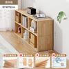 Estantería de Madera Maciza Estante de Almacenamiento de Pie Montado en la Pared Combinación Gabinete de Rejilla Sala de Estar Almacenamiento de Jardín de Infantes Almacenamiento Bajo Librero para el Hogar