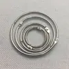 Anillo de encuadernación de hojas sueltas círculo cortina apertura de libro anillo circular anillo para tarjetas anillo de encuadernación anillo para libro anillo de círculo hebilla de círculo anillo de hierro círculo de hierro anillo móvil