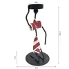 Ornamento Suporte de Vela de Ferro Forjado Estilo Retrô de Uma Mão, Decoração Criativa para Casa para Montagem de Jantar Romântico à Luz de Velas, Decoração de Mesa de Jantar