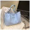 Bolso de Gran Capacidad Bolso de Hombro de Moda para Mujer 2025 Bolso Tote para Clase y Traslados de Estudiantes Universitarios Bolso de Mujer