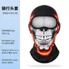 Gorro con Estampado de Calavera Original para Exteriores Transfronterizo, Protector Solar Personalizado de Cara Completa, Máscara de Ciclismo Transpirable de Secado Rápido para Hombres y Mujeres