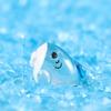Micro ornamentos da paisagem bonito animal cartoon bonito tubarão mundo do mar jardinagem acessórios de resina