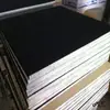 Fábrica de material decorativo e absorvente de som para teto com perfil de metal, chapa microporosa para cinema, placa de lã mineral preta, fibra de vidro