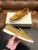 Mocasines de Ante STN Suela Suave Slip-on Zapatos de Hombre Perezoso Cruzados Europa y América Casual Planos Zapatos Individuales para Hombre