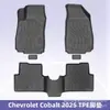 Adequado para Chevrolet Cobalt 2025 Tapetes de Piso e Tapete do Porta-Malas de TPE para Todas as Condições Climáticas