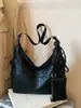 Bolso grande informal de moda para mujer, nuevo bolso tote vintage texturizado transfronterizo para el día a día, elegante bolso de hombro y cruzado