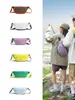 Bolso de Hombro Ligero de Color Macarrón Sólido Nuevo Estilo Transfronterizo de Verano para Viajes al Aire Libre, Fotografía, Deportes y Ciclismo para Mujeres
