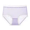 Pantaloncillos Antibacterianos Langsha para Mujer, Pantalones Ligeros Transpirables con Jacquard en Relieve, Entrepierna Antibacteriana de Cintura Media, Ropa Interior Cómoda y Transpirable para Mujer