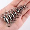 Conector giratorio de ocho anillos en forma de ocho para accesorios de pesca, equipo de pesca de tracción fuerte, suministros de pesca rápida Daquan Luya