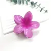 Novedad Pinza de Flor de Huevo Pinza de Pelo de Flor de Colores Retro Europea y Americana Pinza Lateral para Cabello de Mujer Pinza de Tiburón para Media Cabeza