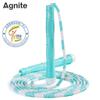 Deli Angelite F4139 Corda de Pular de Bambu Infantil 2,6m Ajustável Esportiva Queima de Gordura