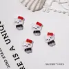 Nuevos Accesorios de Dibujos Animados de Resina Transparente Hielo 3D para Uñas DIY Pegamento de Crema Decoración de Funda de Teléfono Gatito Venta al por Mayor Gato Kt