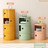 Mesita de noche moderna y sencilla para el hogar, pequeña mesita de noche para dormitorio, minimalista, con almacenamiento