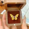 Anéis Florais Banhados a Ouro Estilo Antigo em Alta no Tiktok, Vários Designs, Design de Nicho Banhado a Ouro Cobre, Anéis Versáteis da Moda Atacado