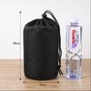 Bolsa de embalagem de tecido Oxford diamante poliéster com cordão bolso retrátil bolsa de acabamento para armazenamento de roupas atacado