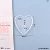 Molde de Resina de Cristal DIY de Amapola para Hacer Cartas del Tarot, Molde de Silicona de Puntero con Forma de Corazón, Fabricante en Stock