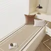 Alfombrilla simple para ventana saliente de dormitorio principal Universal para las Cuatro Estaciones 2023 nueva alfombrilla para ventana cojín de balcón lujo ligero Manta de cabecera de alta gama