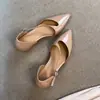 2026 Nuevas Sandalias Elegantes de Moda Retro Estilo Commuter de Punta Cerrada para Mujer, Sandalias Huecas Casuales Simples para Exteriores