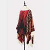 Nuevo Chal de Punto con Estilo Transfronterizo para Otoño e Invierno, Chal de Viaje, Bufanda, Chal Cálido de Doble Uso, Chal Grande