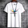 Kuaishou nuevo verano al por mayor camiseta de manga corta para hombre camiseta interior para hombre cuello redondo camiseta de moda para parejas media manga hombre T