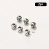 24K Conserva Cor Espaçador Artesanal DIY Colar Pulseira Pulseira Espaçador Contas Espaçadoras Material Acessórios Espaçador de Contas