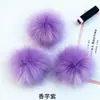 Pompones de Piel Sintética de Zorro Personalizados, Pompones de Piel Sintética, Accesorios DIY, Pompones de Felpa, Pompones de Piel Artificial