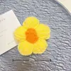 Flores de Ganchillo Hechas a Mano de 7 cm, Flor Puff DIY para Accesorios del Cabello, Accesorios de Ropa, Zapatos, Sombreros, Bolsas, Materiales de Decoración para Suéteres
