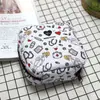 Bolsa Portátil para Guardar Toallas Sanitarias, Bolso Menstrual Pequeño, Monedero para Compresas Sanitarias, Bolsa para Guardar Pastillas, Bolsita de Almacenamiento