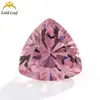 3x 3 ~ 12x 12mm 5A triángulo grueso colección de circón de color zirconia cúbica sintética piedra suelta venta al por mayor