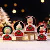 Nuevo producto transfronterizo: Adorno navideño de bola de cristal brillante, mini adorno creativo, regalo para amigos, souvenir al por mayor