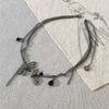Collar de Libélula Estilo Chica Caliente Dulce y Fresco, Nuevo Diseño de Nicho de Lujo Ligero, Cadena para Clavícula de Borla de Gota de Agua de Gama Alta