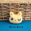 Broche de muñeca de dibujos animados lindo, suave, lindo, de felpa, oso, gatito, cabeza de animal, zapatos y calcetines, accesorios, decoración para ropa, bolso