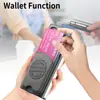 Adequado para Capa de Celular Samsung Zfold8 Ultra, Cor Pura, Design Simples, Porta-Cartão Magnético Zfold6, Capa Protetora Zfold7