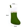 Meia de decoração de Natal, Meia de Natal, Meia, Saco de presente infantil, Cabide, Novo estilo 2026, Produtos com decoração de cruz