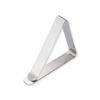 Venta al por mayor de fábrica Clip para mantel de acero inoxidable de alta elasticidad integrado Clip para mantel de vidrio mini Clip para papel de carta Cartera de metal