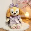 Apenas Roupas de BonecaTamanho P Roupas de Boneca Linabell Vestido de Princesa Rosa e Roxo com Estampa de Coração Roupa de Boneca com Bolsa de Ombro Conjunto de Vestido