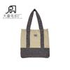 2022 Amazon Nuevo Caliente Estilo Coreano Bolso de Lana para Mujer Bolso de Hombro para Mujer Color de Contraste Bolso Tejido de Arte Creativo