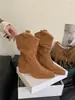 Botas Vaqueras Western Melard para Mujer 2026 Nuevo Otoño Suela Gruesa Botas Martin Marrón Británico
