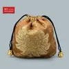 Bolsa Pequena para Embalagem de Pulseira Bolsa Pequena de Tecido Brocado Pulseira de Jade Colar de Prata Pulseira de Joia Bolsa para Presente Bolsa de Joia 10