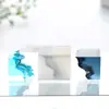 Factory Amazon Foreign Trade Ocean Micro-Landscape Crystal Resin DIY Mountain Peak Silicone Mold Resin Mold