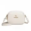 Bolso Sencillo de Nuevo Estilo para Mujer de Mediana Edad 2026, Bolso Elegante para Mamá, Bolso Redondo Pequeño Sencillo de Moda con Patrón de Piedra, Bolso de Hombro Cruzado
