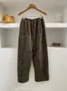 Pantalones Casuales de Pierna Ancha con Estampado de Leopardo de Cintura Alta, Pierna Recta Adelgazante, Cortos, Nueva Moda Verano 2026 para Mujer, Cintura Elástica