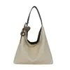 Bolsa Casual Retro Estilosa para o Dia a Dia Grande Capacidade Feminina 2026 Início do Outono Nova Bolsa Tote da Moda Bolsa de Ombro de Nicho