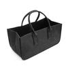 Bolsa de Almacenamiento de Fieltro, Simple y Duradera, Bolsa Tote de Gran Capacidad, Bolsa de Leña Gruesa Transfronteriza, Venta al por Mayor Engrosada y Resistente al Desgaste